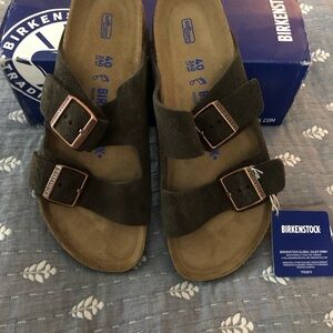 Birkenstock Suede Sandals NWT
